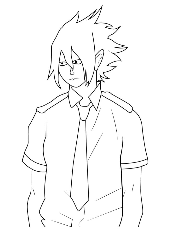 Tamaki Amajiki Free Printable Coloring Pages