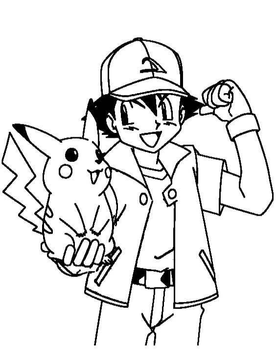 Top Imagen Dibujos Para Colorear De Pikachu Thptnganamst Edu Vn