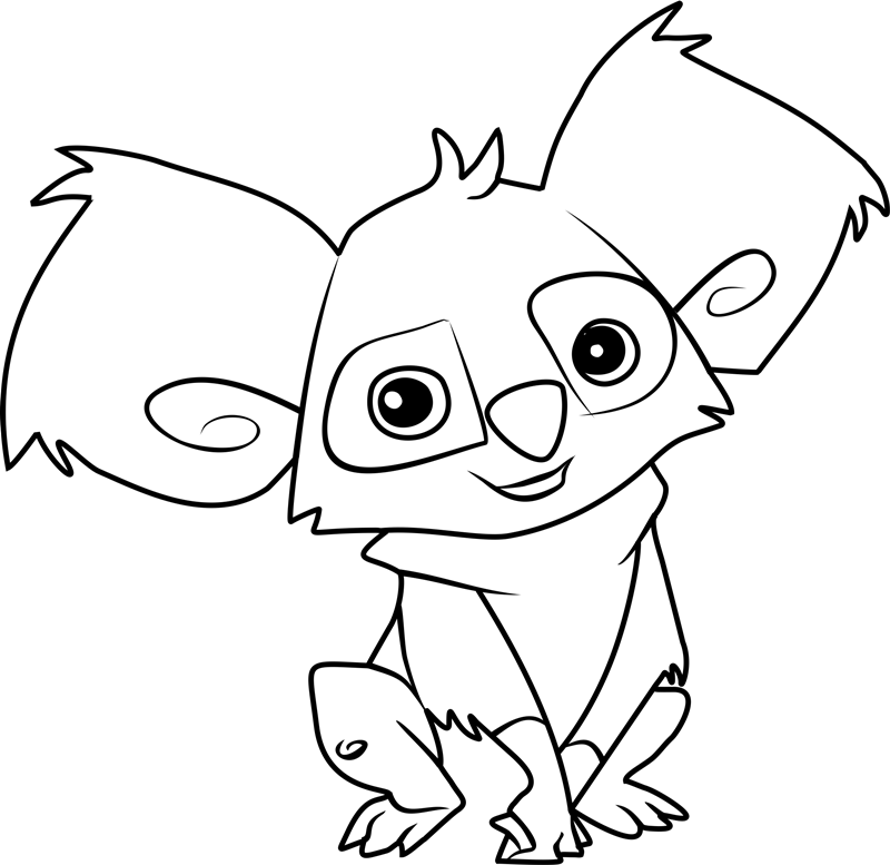 Koala Est Sonriendo Para Colorear Imprimir E Dibujar Coloringonly The Best Porn Website