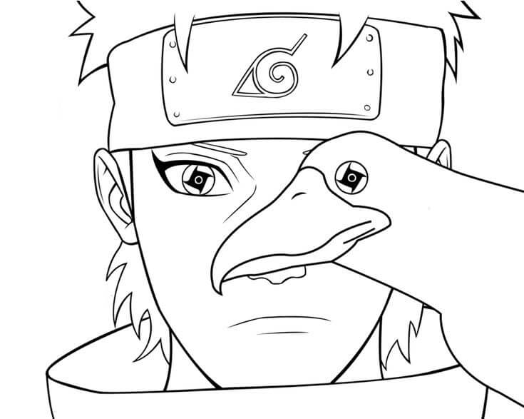 Guay Uchiha Obito Para Colorear Imprimir E Dibujar Coloringonly