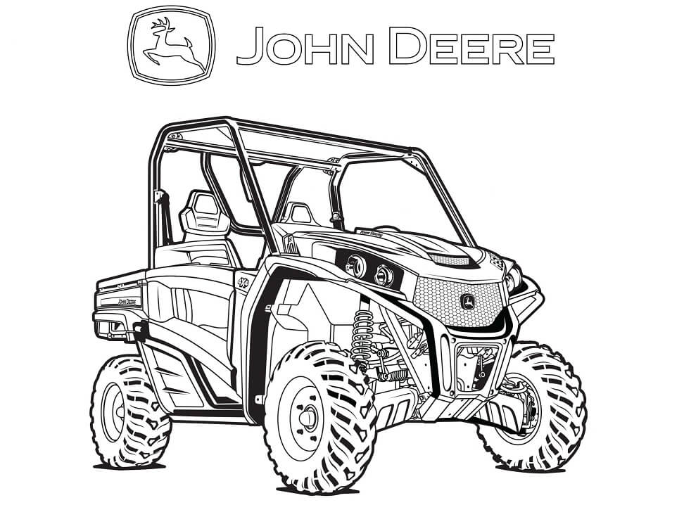 Free Printable John Deere Coloring Pages Free Printable Templates