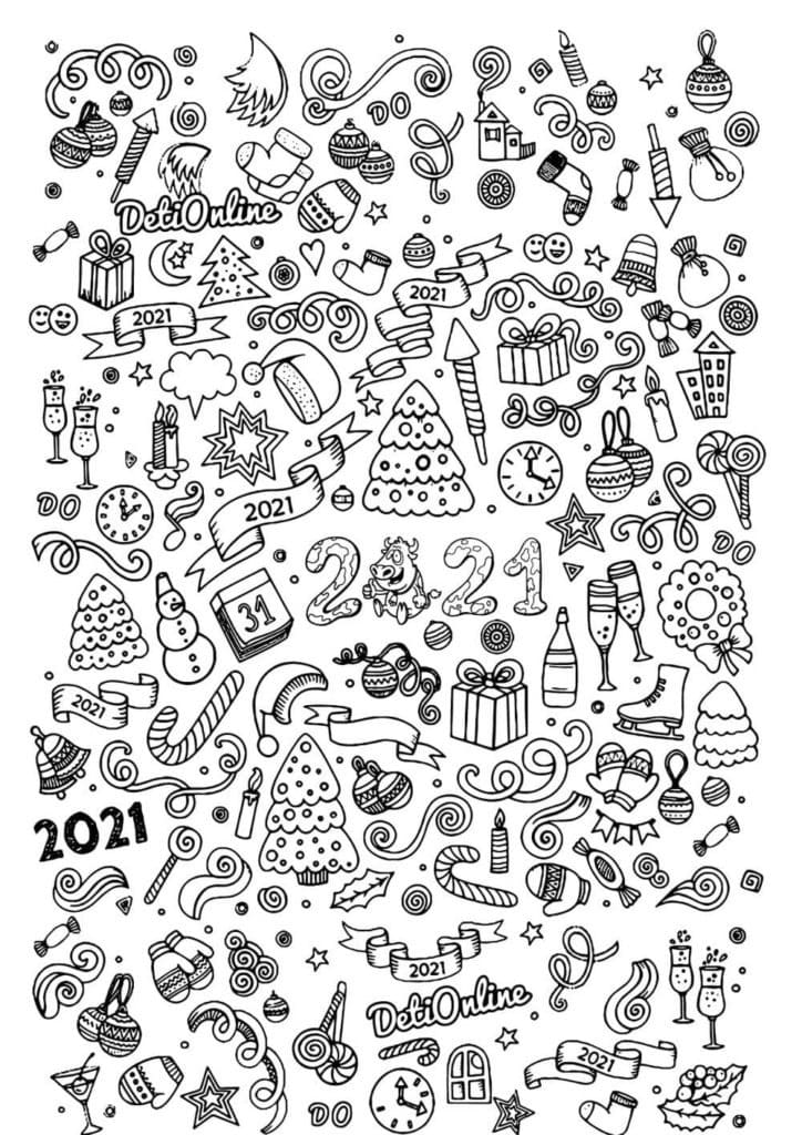 Cute Aesthetic Coloring Pages To Print