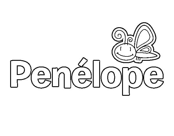Penelope Free Printable Coloring Page Free Printable Coloring Pages