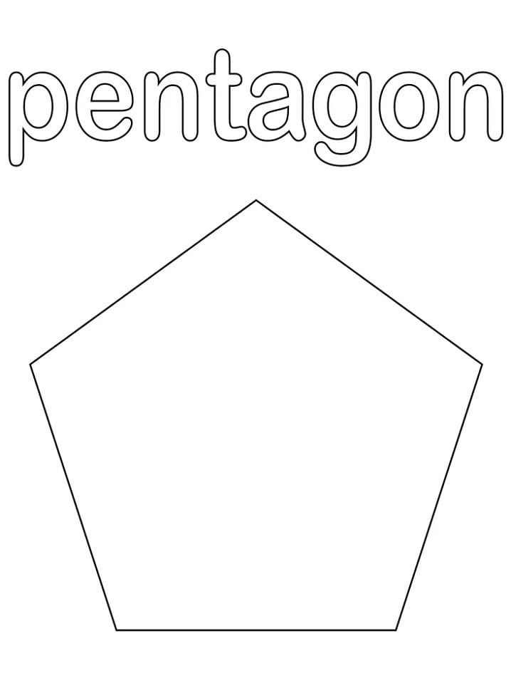 Pentagon Shape Printable Printable Word Searches