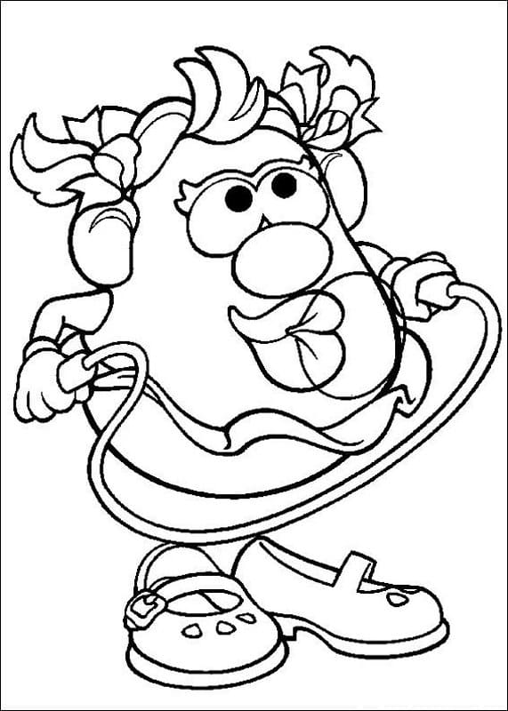 Mr Potato Head Printable Coloring Page Free Printable Coloring Pages