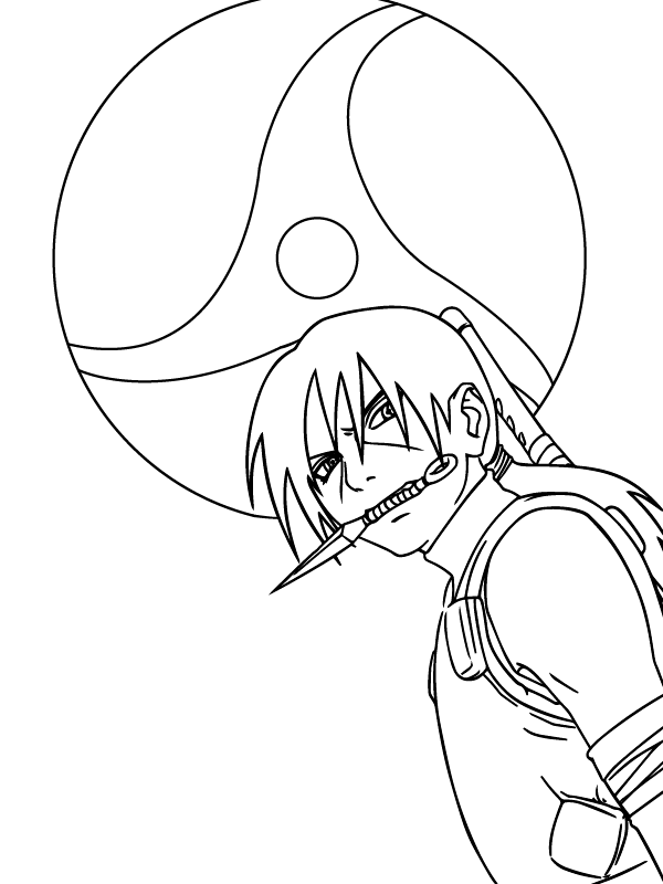 Angry Uchiha Itachi Coloring Page Free Printable Coloring Pages Porn