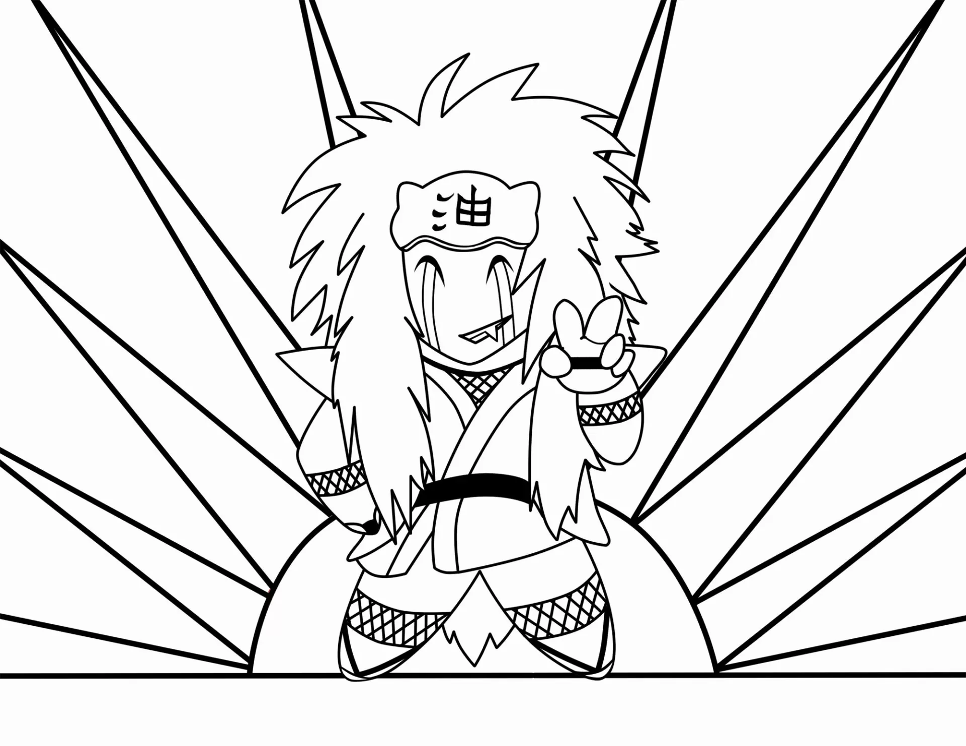 Naruto Coloring Page