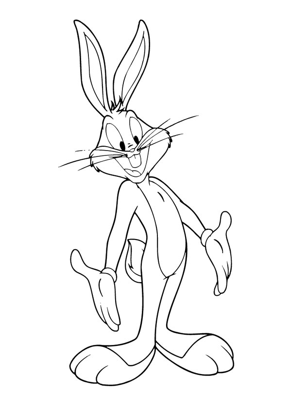 Smiling Bugs Bunny