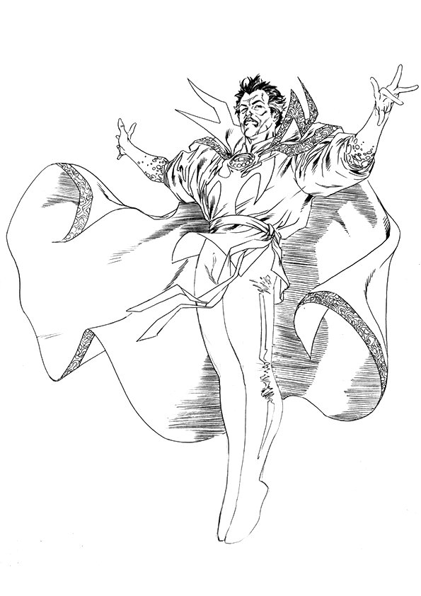 Doctor Strange Flying