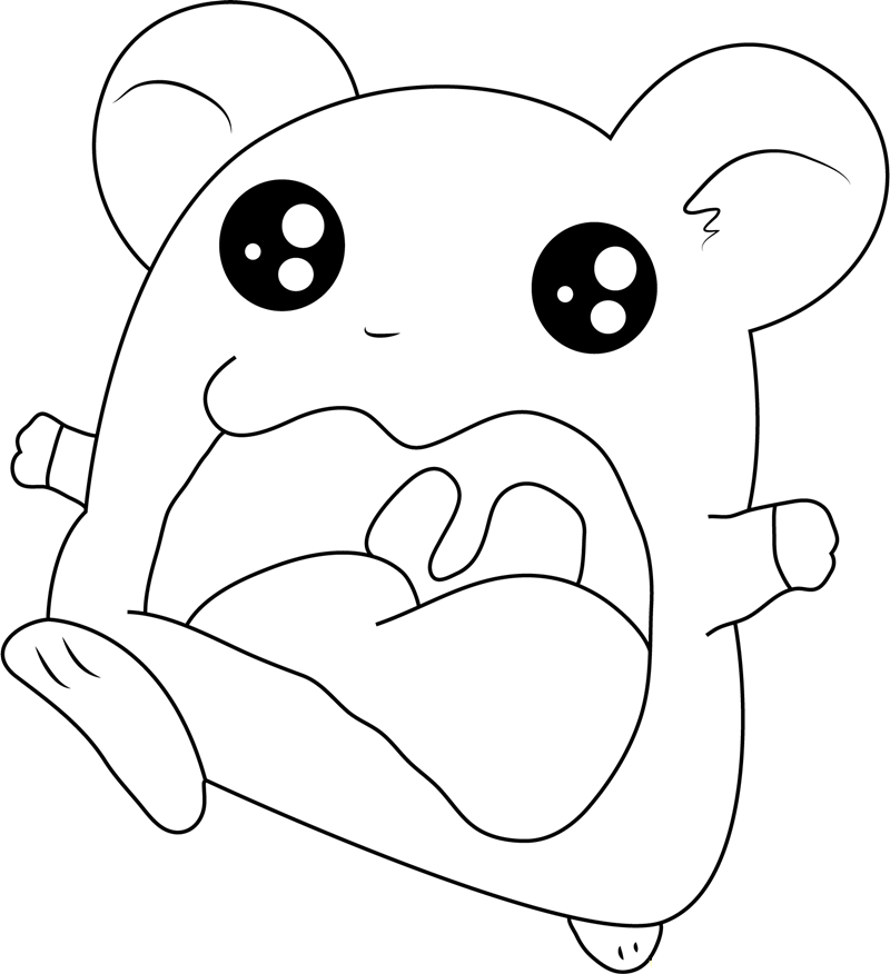 Hamtaro Panicking