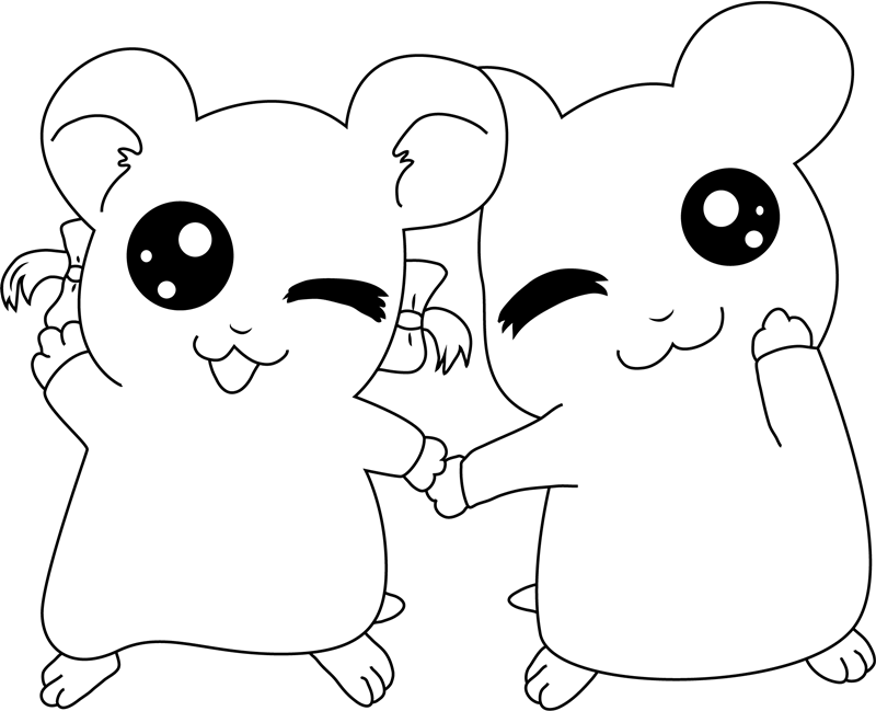 Hamtaro And Bijou