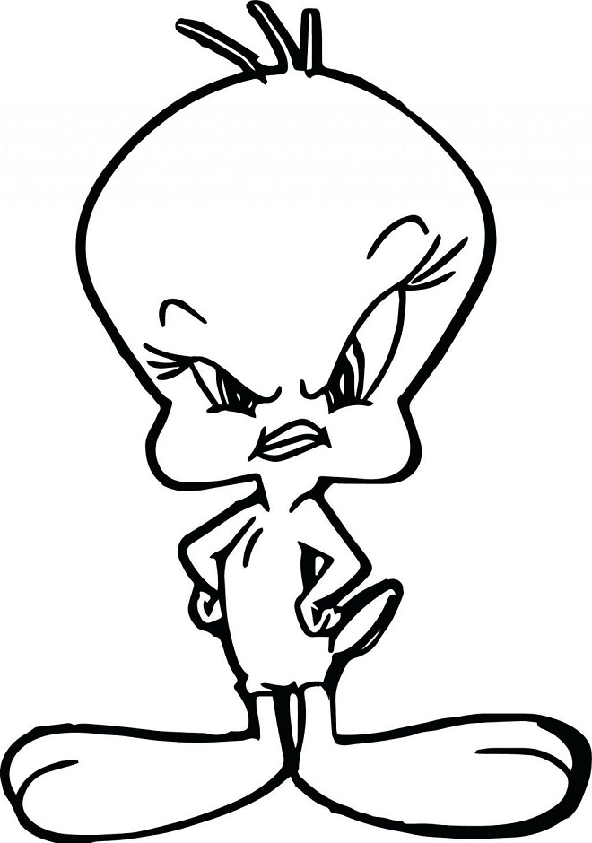 Angry Tweety