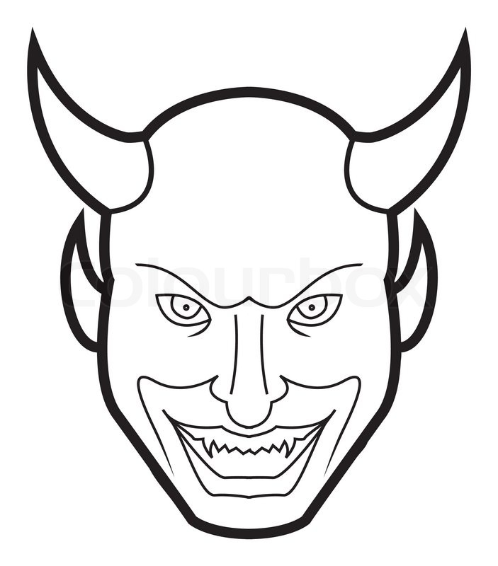 Demon's Smiling Face