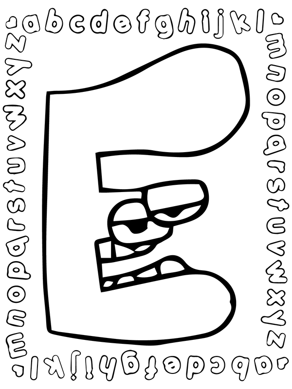 Alphabet Lore Letter E