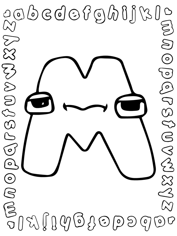 Alphabet Lore Letter M