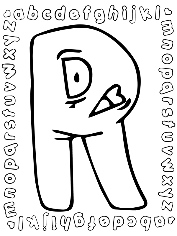Alphabet Lore Letter R