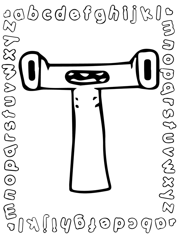 Alphabet Lore Letter T