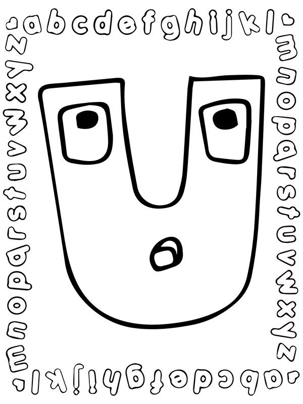 Alphabet Lore Letter U