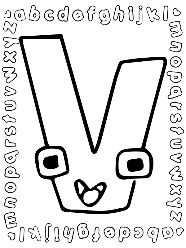 Alphabet Lore Letter V
