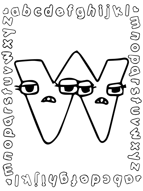 Alphabet Lore Letter W