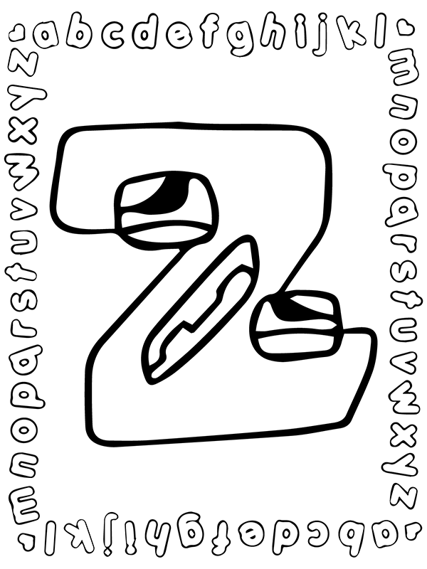 Alphabet Lore Letter Z