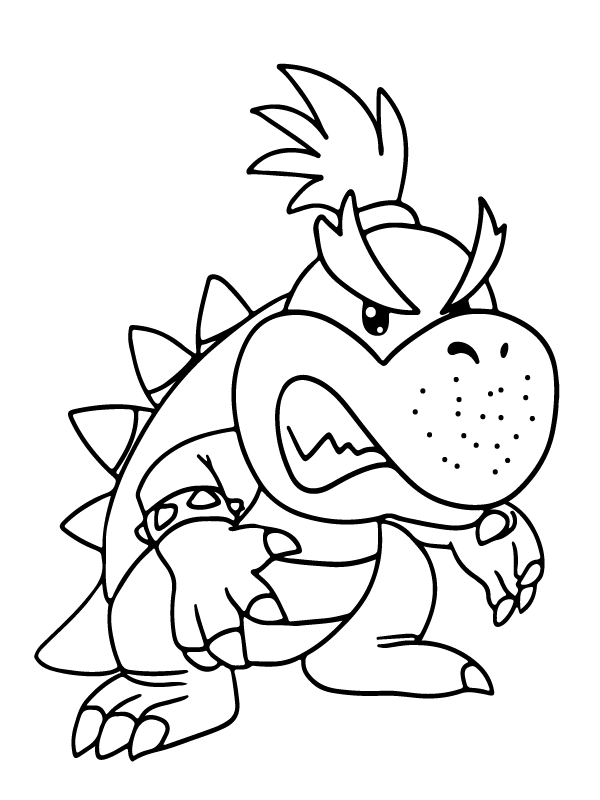 Angry Bowser Jr.