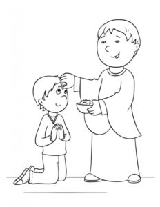 Ash WEdnesday Coloring Page