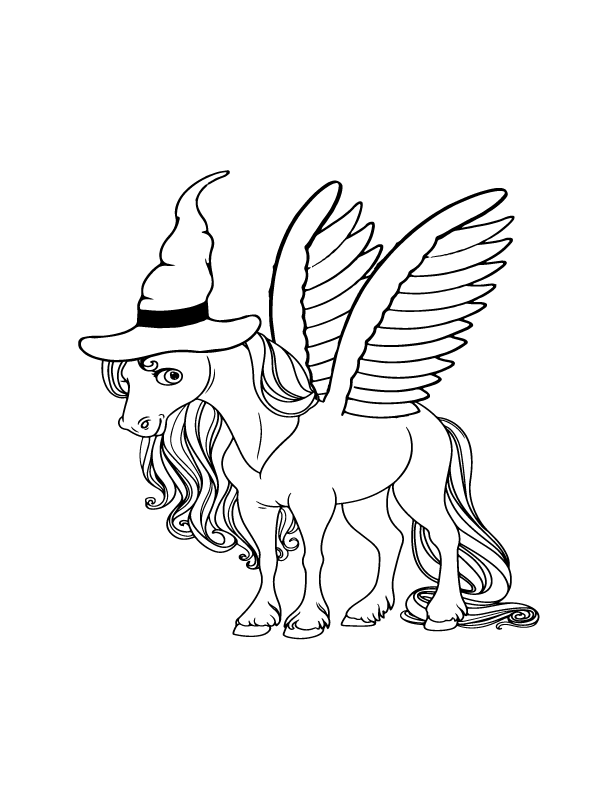 Demure Halloween Unicorn