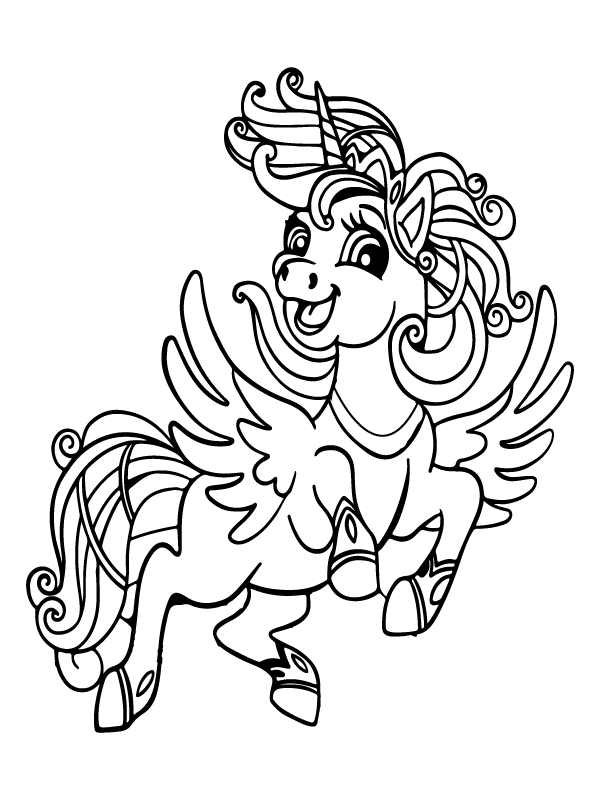 Flauschiges Alicorn