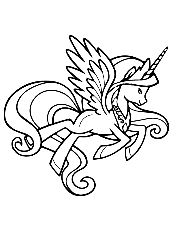 Flying Alicorn