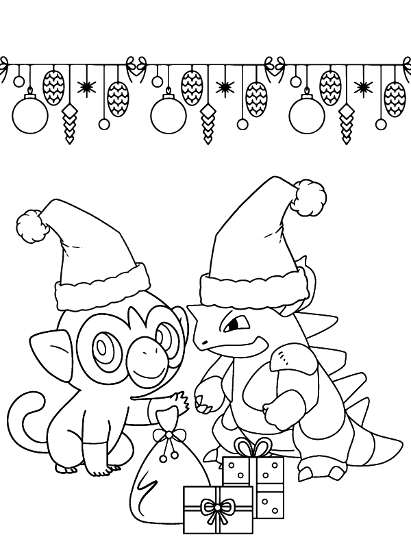 Free Printable Pokemon Christmas