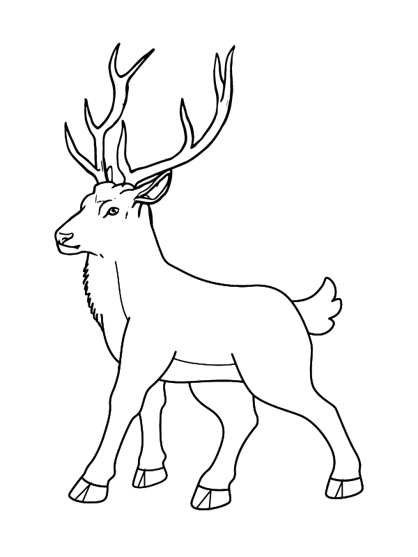 Free Printable Reindeer