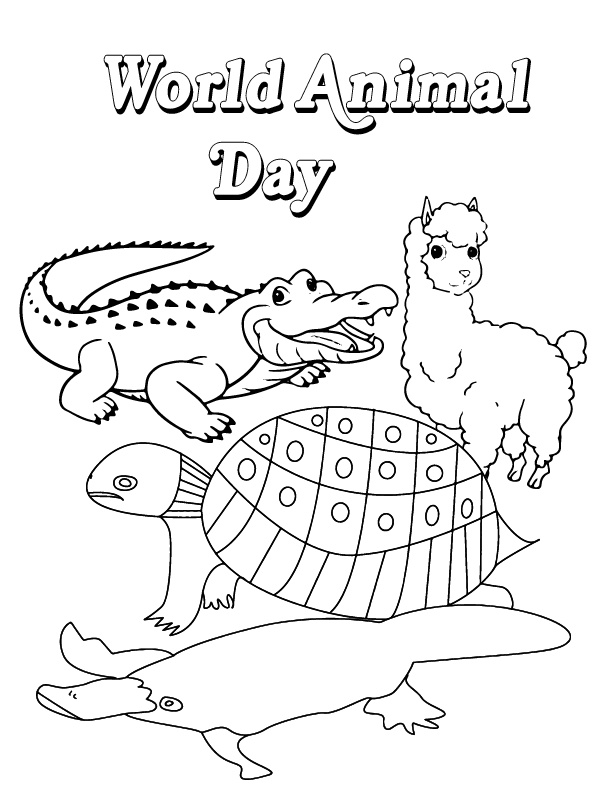 Free Printables World Animal Day