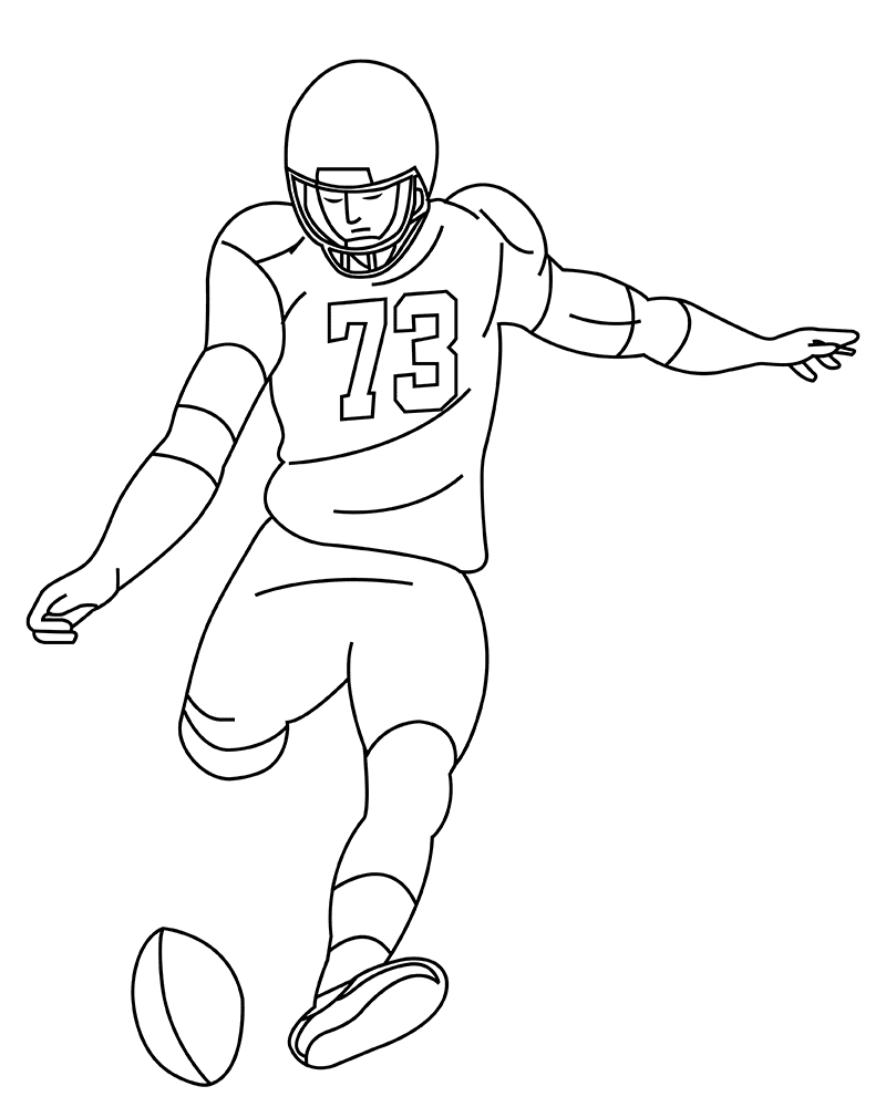 Kicking Action - 49ers Players