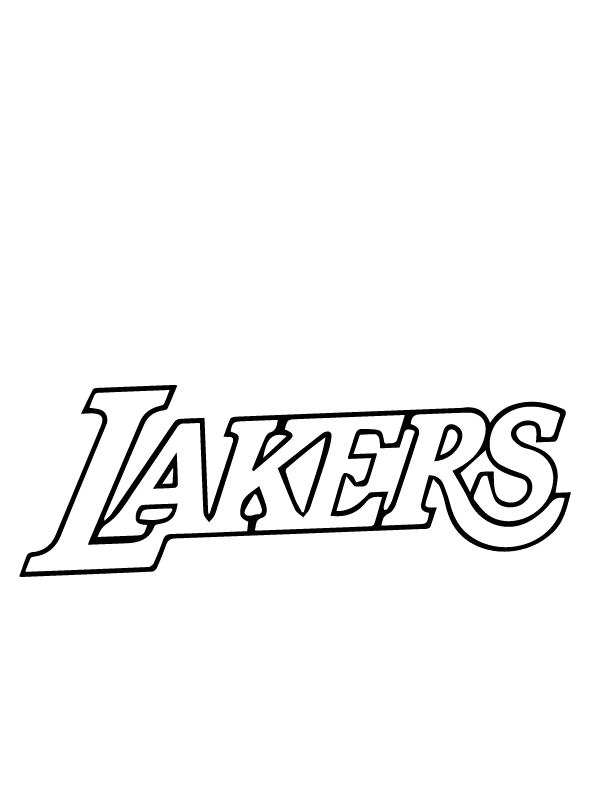 Lakers Text Logo