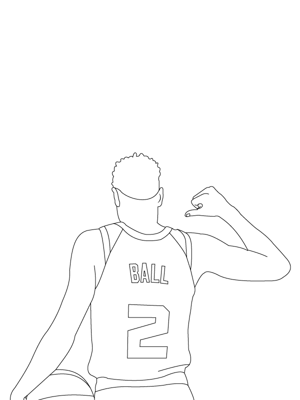 LaMelo Ball Flexing Jersey