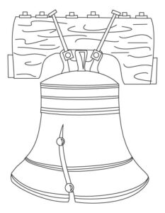 Liberty Bell Coloring Page