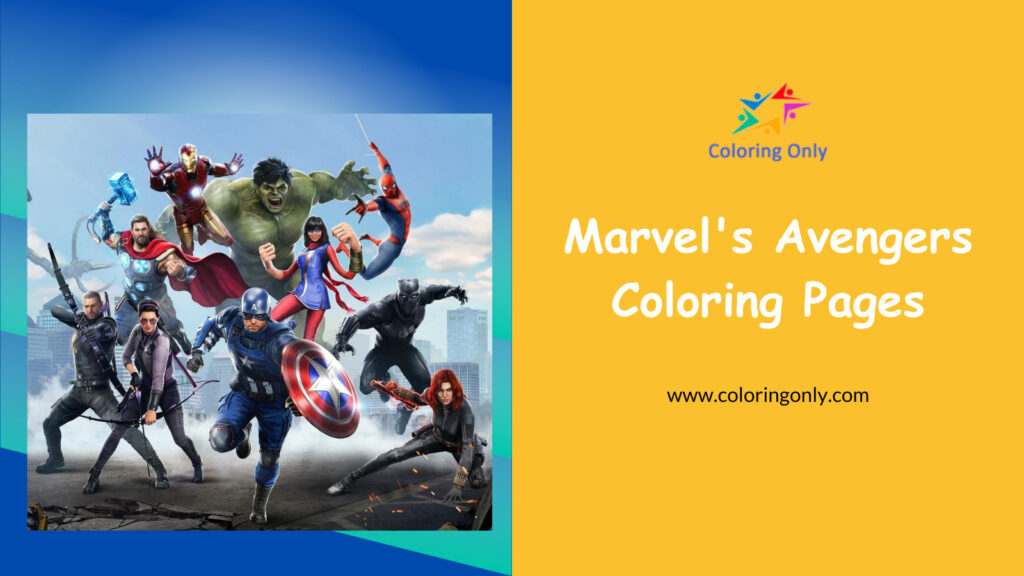 Marvel’s Avengers Coloring Pages