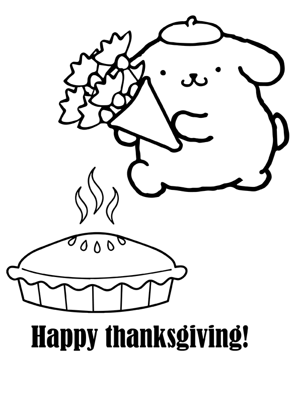 Pompompurin and Pie Thanksgiving