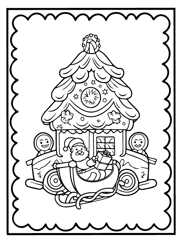 Santa Claus Christmas Card