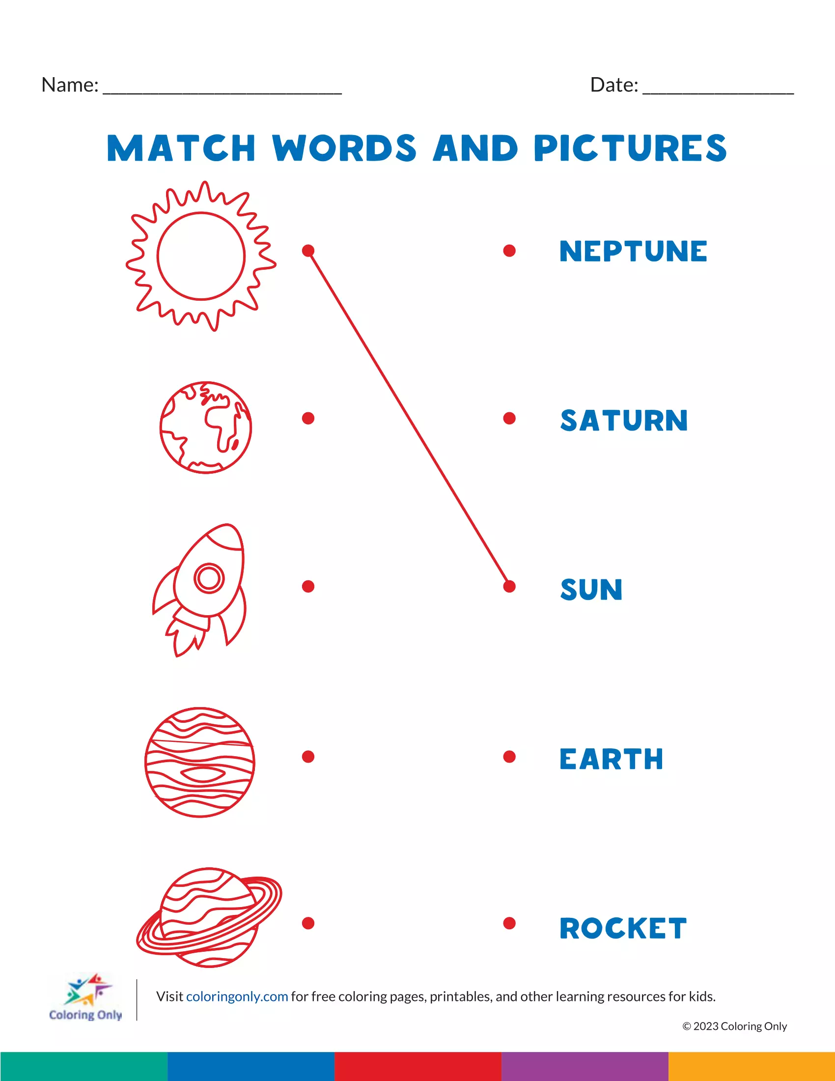 Match Words and Pictures