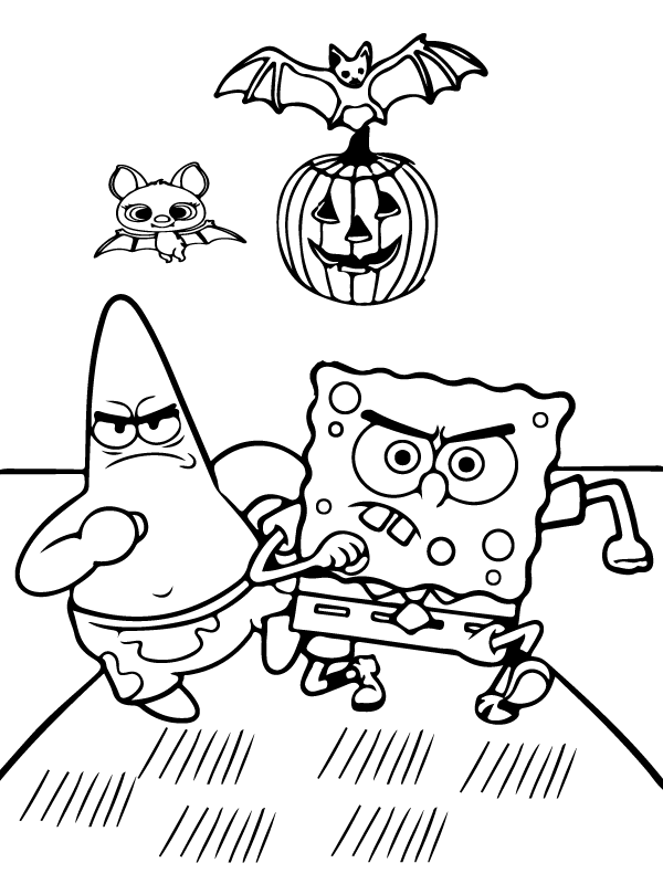 SpongeBob's Trick-or-Treat Treasure Hunt