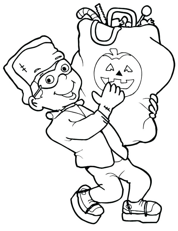 Rampage Frankenstein - Coloring Pages