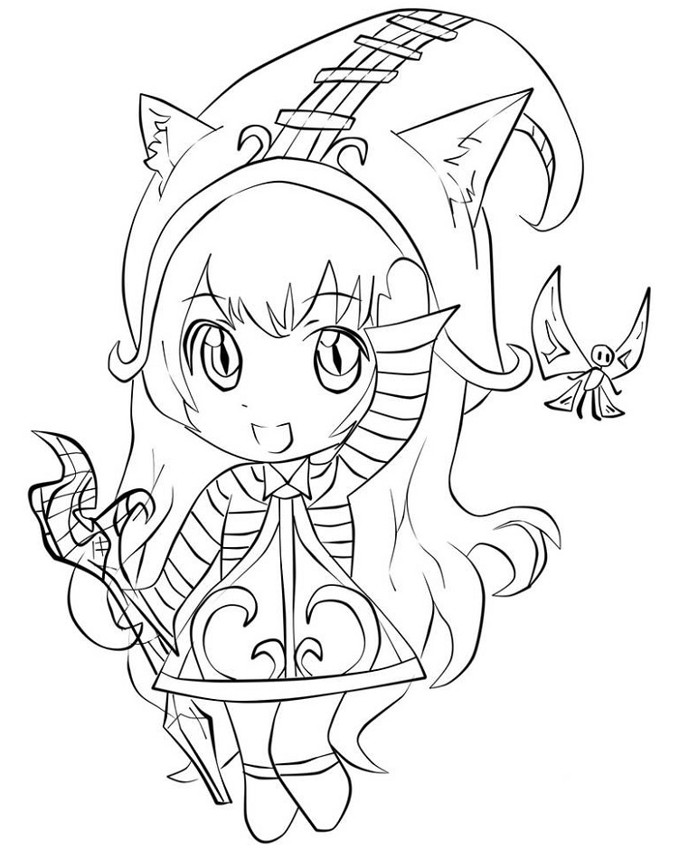 Lulu - Coloring Pages