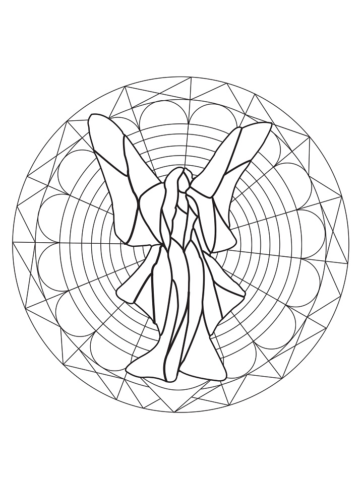 Our Fairy Mandala - Coloring Pages