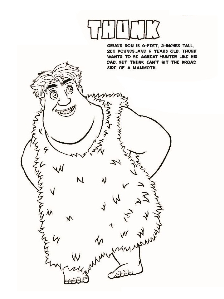 sandy crood coloring pages pdfs the croods