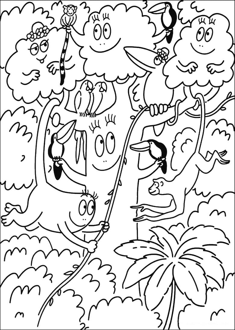 Barbapapa – Coloring Pages