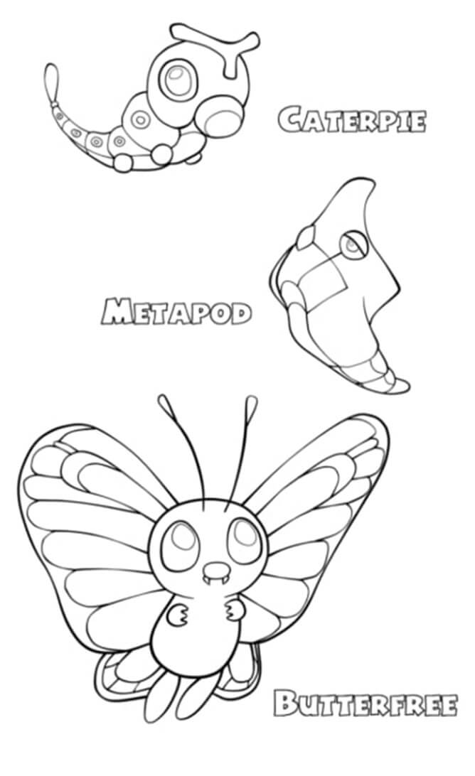 Butterfree Évolution