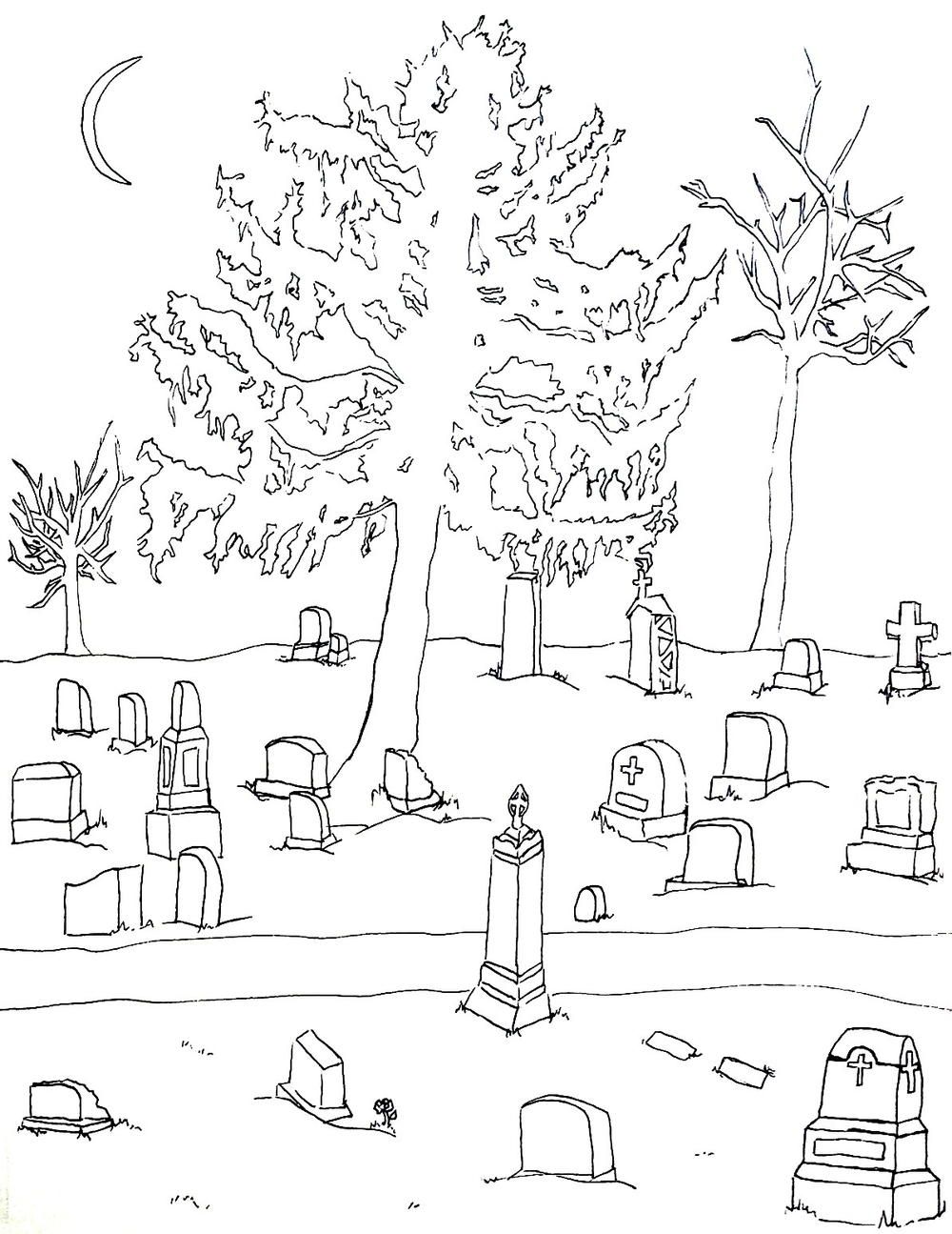 Deserted Cemetery