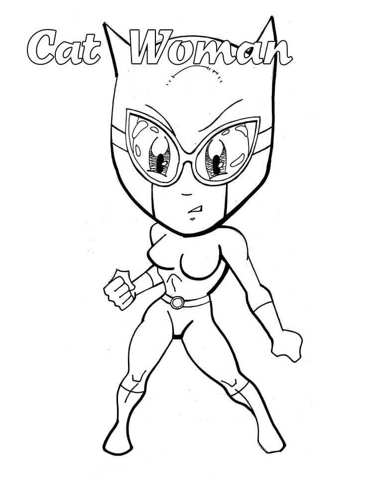 Chibi Catwoman